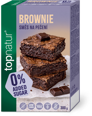 Topnatur No Added Sugar Směs na brownie 300 g