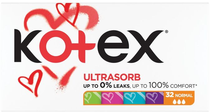 Kotex Tampony Ultra Sorb Normal 32 ks