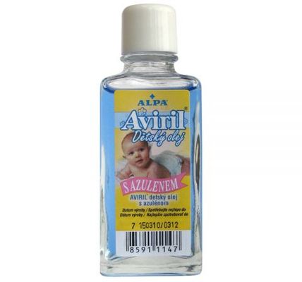 Aviril Dětský olej s azulenem 50 ml