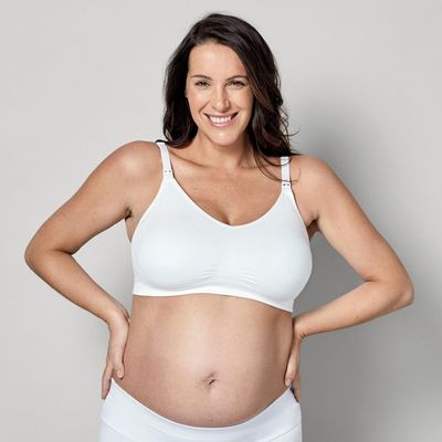 Medela Podprsenka Ultra těhotenská a kojicí Keep Cool™, bílá L