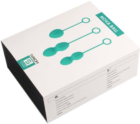 Svakom Gejša kuličky Nova Kegel Balls zelené 3 ks