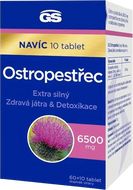 GS Ostropestřec 6500 mg, 60 + 10 tablet