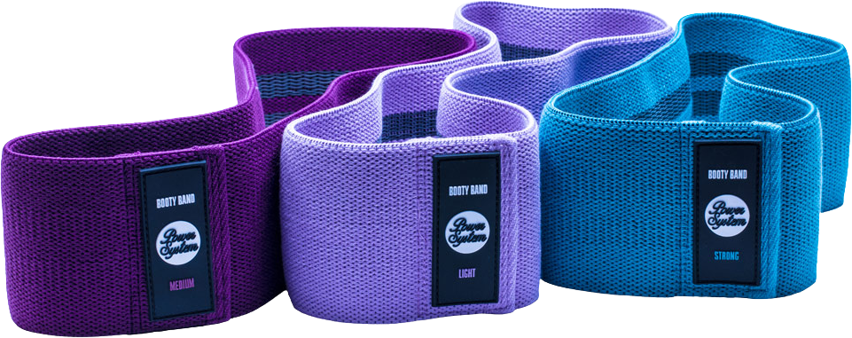 Power System Sada posilňovacích gúm Booty Band Set 3 ks