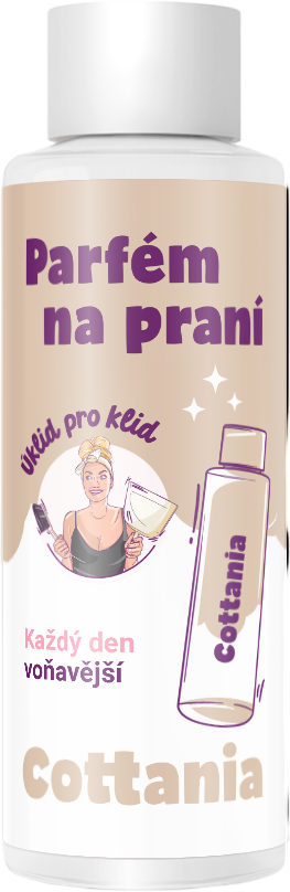 Úklid pro klid Parfém na praní Cottania 100 ml