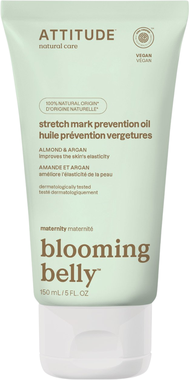 Attitude Blooming Belly Přírodní olej pro těhotné a po porodu - argan a mandle 150 ml