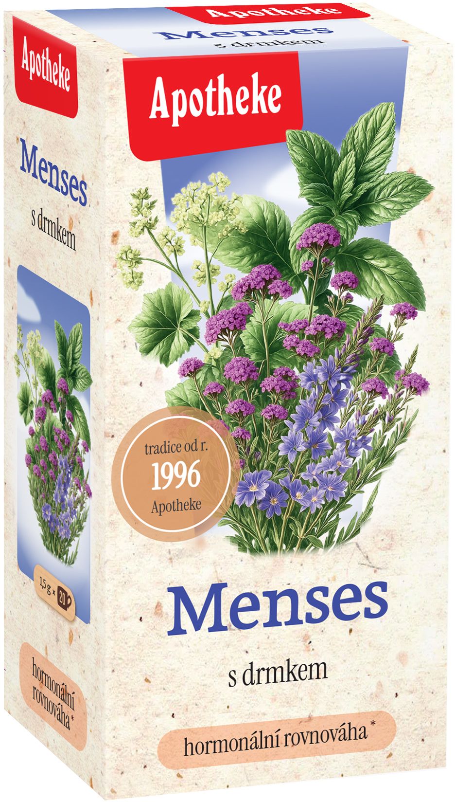 Apotheke Čaj Menses s drmkem 20 x 1.5 g