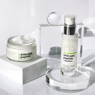 Vivaco Dárkové balení syn-ake peptide pleťový krém + pleťové sérum