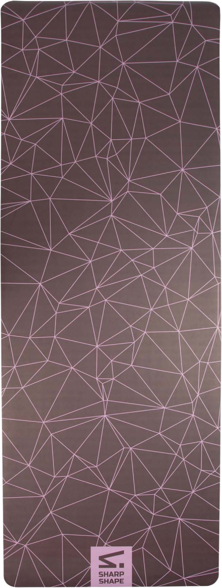 Sharp Shape Podložka na jógu PU Spacetime fialová