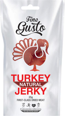 Fine Gusto Krůtí Jerky Natural 25 g