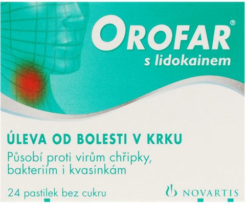 Orofar orální pastilky 24