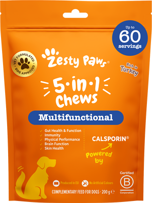 Zesty Paws 5-in-1 Chews 60 tablet