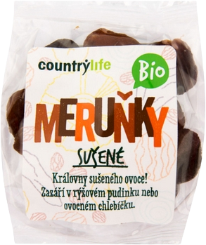 Country Life Meruňky sušené BIO 100 g
