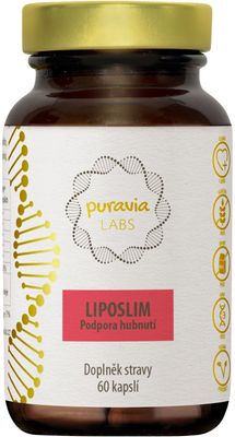 Puravia LABS Liposlim – podpora hubnutí 60 kapslí