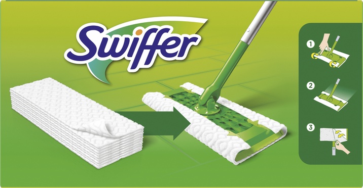 Swiffer Sweeper Prachovky Na Podlahu, Zachycují Prach 18 ks