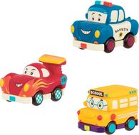 B-Toys Mini autíčka na setrvačník Mini Wheeee-ls! Školní bus 3 ks