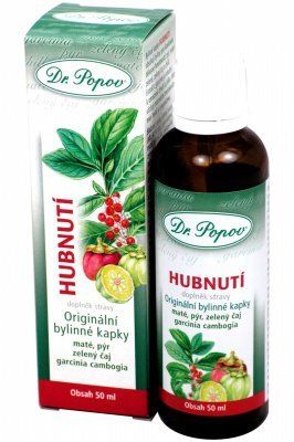 Dr.Popov Hubnutí bylinné kapky 50 ml
