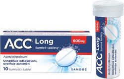 ACC ® LONG 600 mg 10 šumivých tablet
