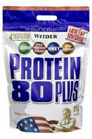 Weider Protein 80 Plus Banán 2000 g