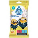 GoWipes Vlhčené antibakteriální ubrousky Mimoň 15 ks