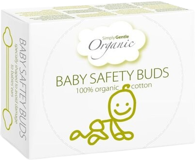 Simply Gentle Organické dětské vatové tyčinky 60 ks