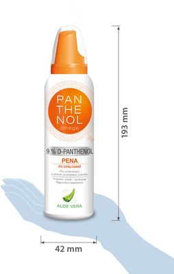 Omega PANTHENOL 9% ALOE VERA Chladivá pena 150 ml
