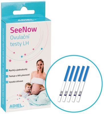 Adiel SeeNow Ovulační testy LH 5 ks