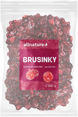 Allnature Klikva (brusinka) sušená 1000 g