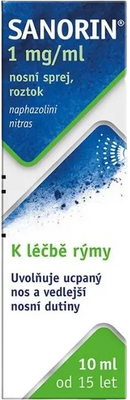 Sanorin nosní sprej 10 ml
