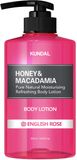 Kundal Honey&Macadamia Body Lotion - vyživující tělové mléko s vůní růže 500 ml