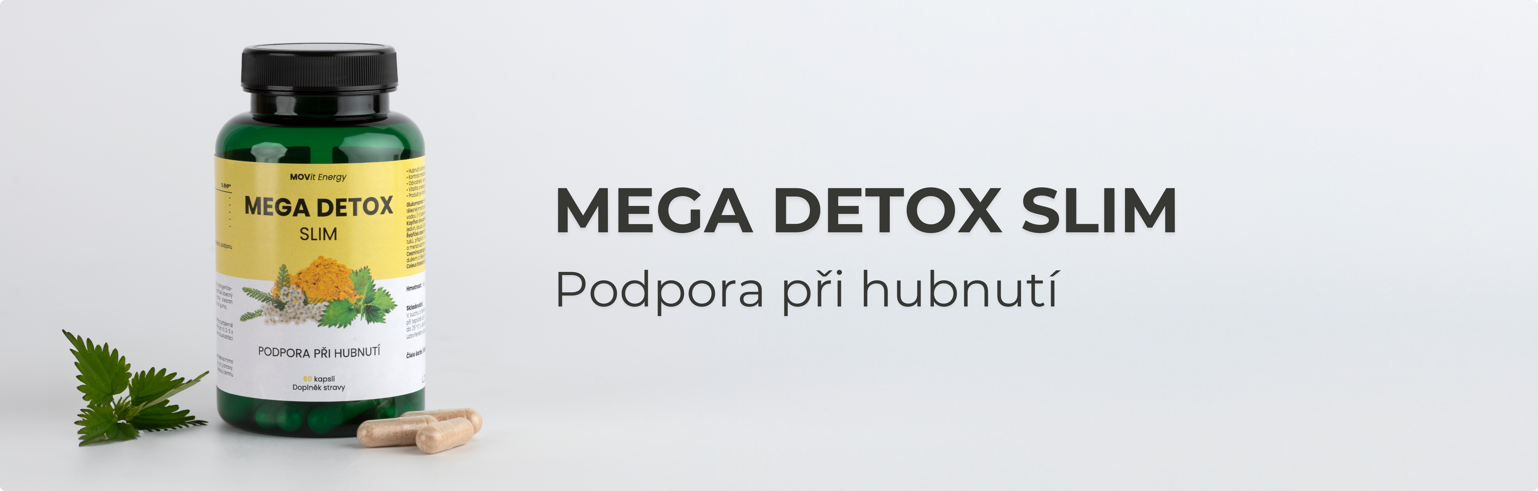 hubnutí a udržení hmotnosti, detoxikace, podpora vitality a energie