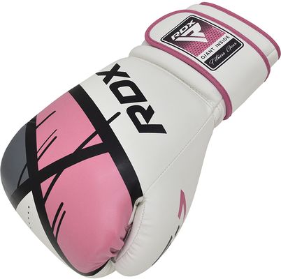 Acra RDX F7 Ego Růžové boxerské rukavice pro ženy 340 g