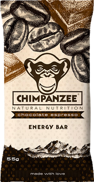 Chimpanzee Energy bar Chocolate Espresso 55 g