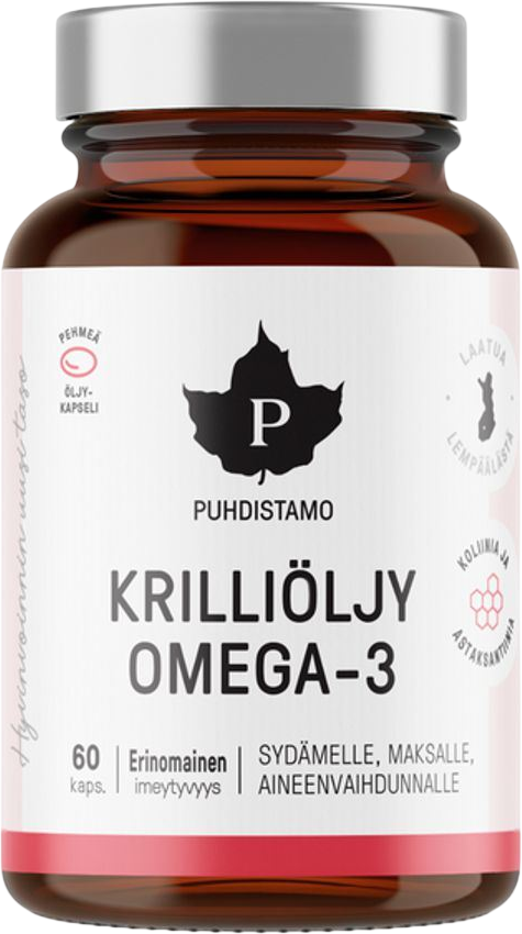 Puhdistamo Super Omega-3 60 kapslí