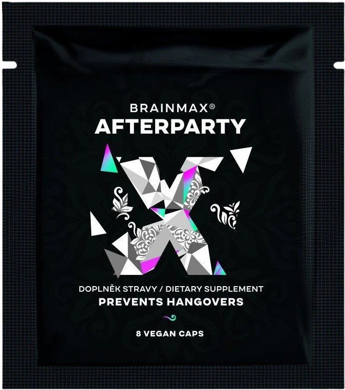 BrainMax AFTERPARTY, Bojovník za rána bez těžkých kocovin 8 kapslí