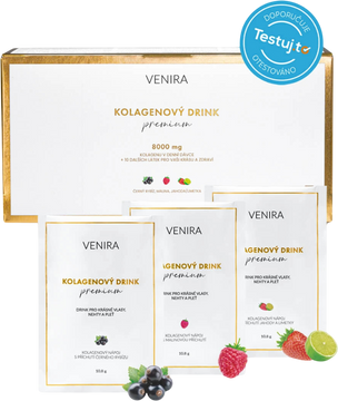 Venira Premium kolagenový drink, mix příchutí 30 x 10.8 g
