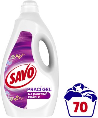 Savo prací gel barevné prádlo 3.5 l