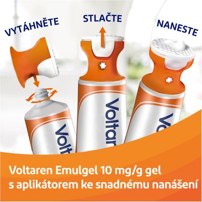 Voltaren Emulgel 10mg/g gel na svaly a klouby s aplikátorem 120 g