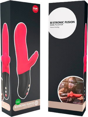 FunFactory Pulsátor Bi Stronic Fusion indicky červený
