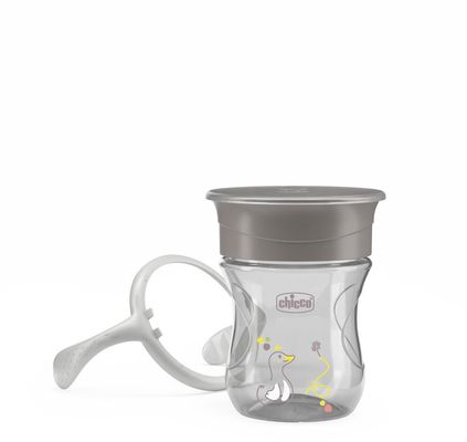 Chicco Hrneček 360 Perfect X s držadly grey, 12m+ 200 ml