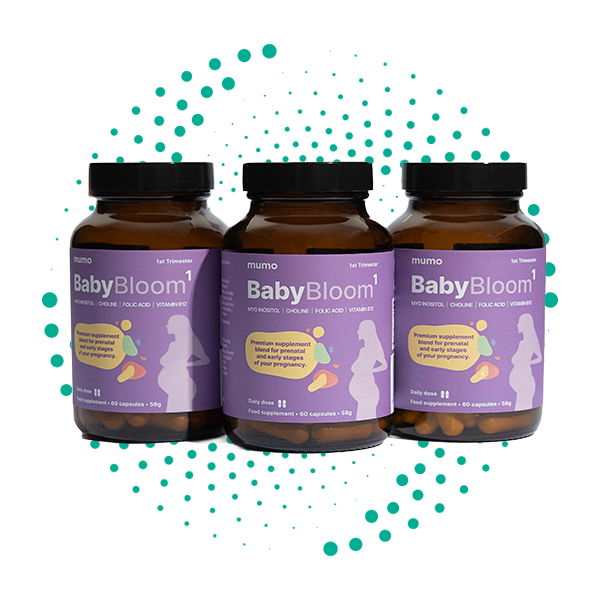 Mumo BabyBloom 1 - pro 1. trimestr těhotenství a jeho plánování
