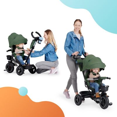 Kinderkraft Select Tříkolka Spinstep Pink, Premium