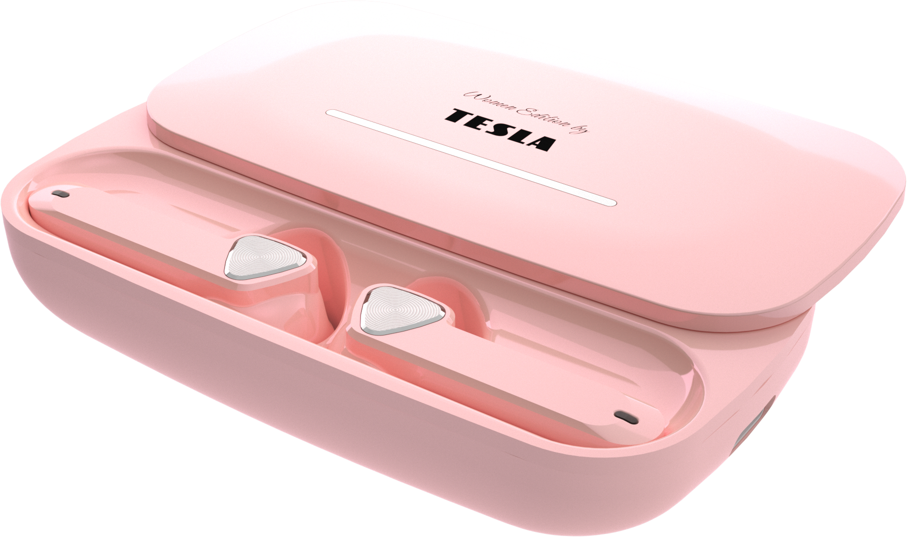 Tesla Sound EB20 - bezdrátová Bluetooth sluchátka (Blossom Pink)