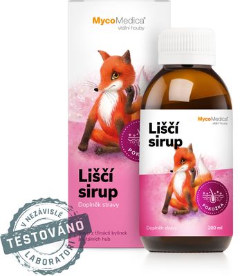 MycoMedica Liščí sirup 200 ml
