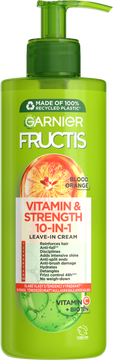 Garnier Fructis Vitamin & Strength Posilující bezoplachová péče 10v1, 400 ml