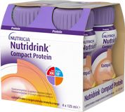Nutridrink Compact Protein broskev/mango 4 x 125 ml