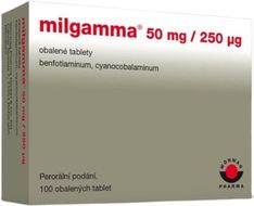 Milgamma 50 mg 100 tablet