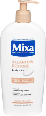 Mixa tělové mléko extra suchá pleť 400 ml
