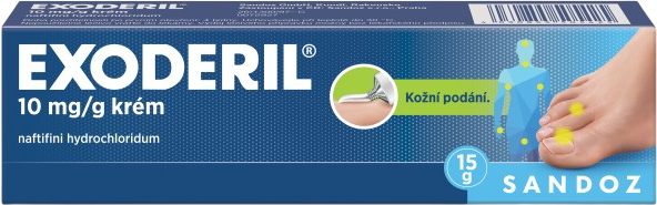 Exoderil ® 10 mg/g krém, 15 g