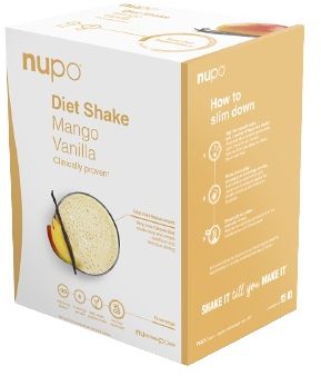 Nupo Dieta Mango - vanilka, sáčky 12 ks