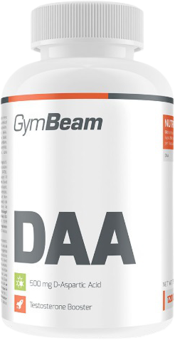 GymBeam DAA 120 kaps unflavored 120 ks